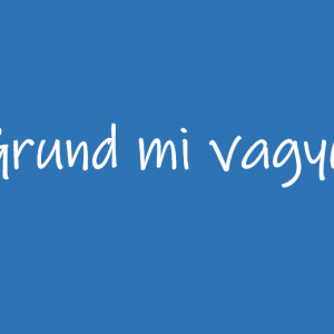 “A Grund mi vagyunk”