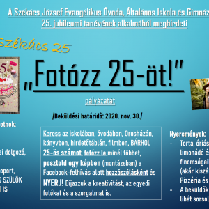 Fotózz 25-öt!