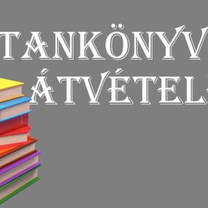 Tankönyvek átvétele a 2024/2025. tanévre