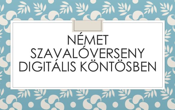 köntös Online német verseny eredményei